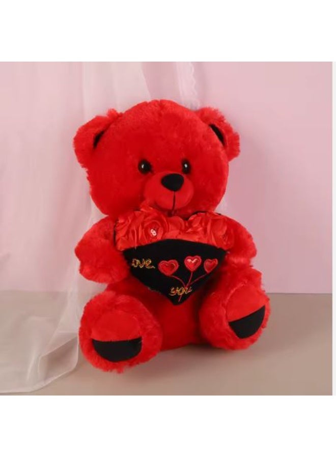 30 cm Soft Plush Teddy Bear | Cute Stuffed Toy for Kids, Gifting & Decoration - Image 5